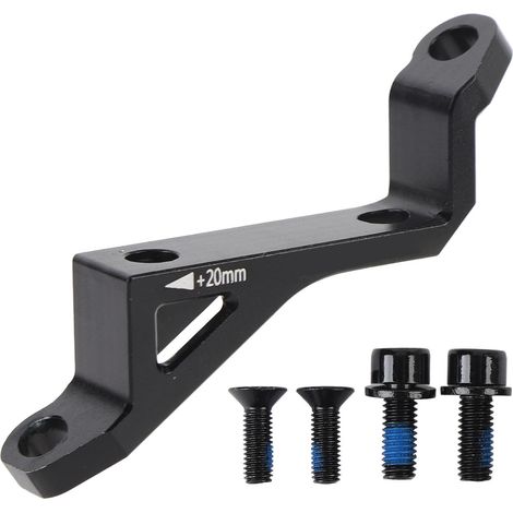 Adattatore per freno a disco da 74 mm a 34 mm, attacco flat mount per pinza freno per mountain bike e bici da strada. (1/5)