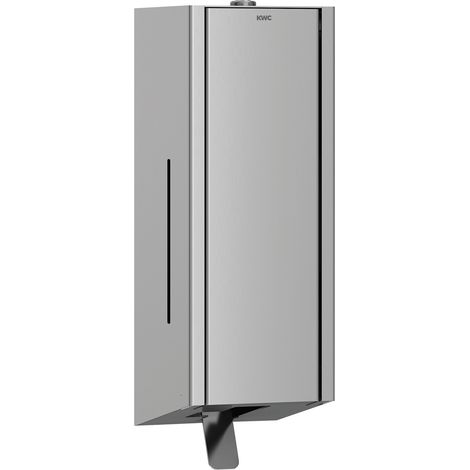 KWC AR Schaumseifenspender, EXOS, Edelstahl,  Aufputz, 120x358x120 mm