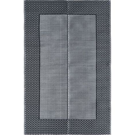 Tapis d'extérieur vidaXL ARAKIL gris 190x290 cm PP (1/5)