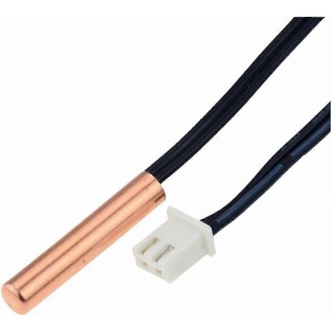 Lot de 2 capteurs de température pour unités de climatisation, bobine en plastique de 20 kΩ pour une surveillance thermique précise (1/5)