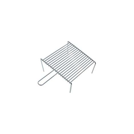 Grill Lourd Avec Pieds 1 Poignée - cm.33x37