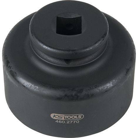 KS TOOLS 3/4" Achsmuttern-Schlüssel, 8-kant, kurz, 85 mm ( 460.2770 )
