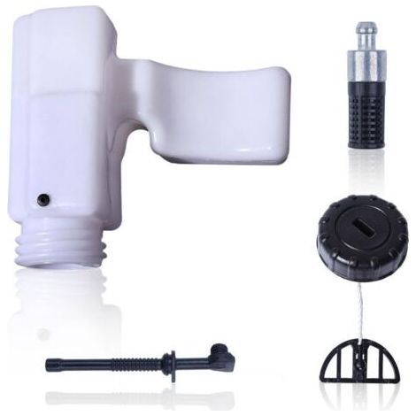 Réservoir d'huile pour Stihl MS 170, MS 180, 017, 018 Tronçonneuse, Pièces de Rechange Réservoir Huile avec Bouchon + Filtre à l'huile + Tuyau d'huile Accessoire Oil Tank (1/4)