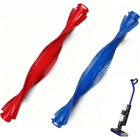 Lot de 2 brosses de Rechange pour aspirateur pour Dyson Wash G1, débris Avant et arrière (1/5)