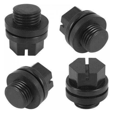 4pcs Bouchon de vidange avec joint torique, bouchon de pompe, filtre de piscine SPX1700FG, bouchon de tuyau de pompe de piscine (1/4)