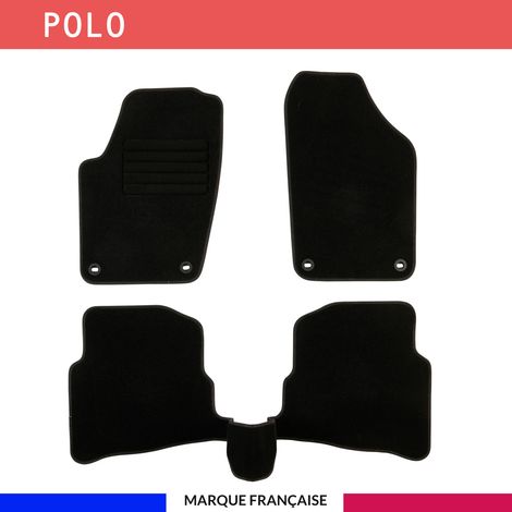 Tapis de voiture - Sur Mesure pour POLO (2003 - 2009) - 3 pièces - Tapis de sol antidérapant pour automobile (1/4)