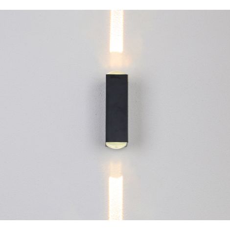 Applique garage cour balcon à LED 6 W pour d'extérieur, escalier, murale, jardin, étanche, couloir (1/5)