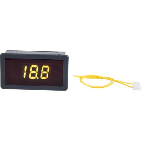 Voltmètre Numérique AC 70-380V, Affichage LED Jaune 0.56", pour Tableau de Bord (1/5)