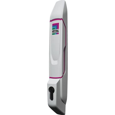 Rittal VX Maniglia per porta grigia RAL 7035 8618250 (1/5)