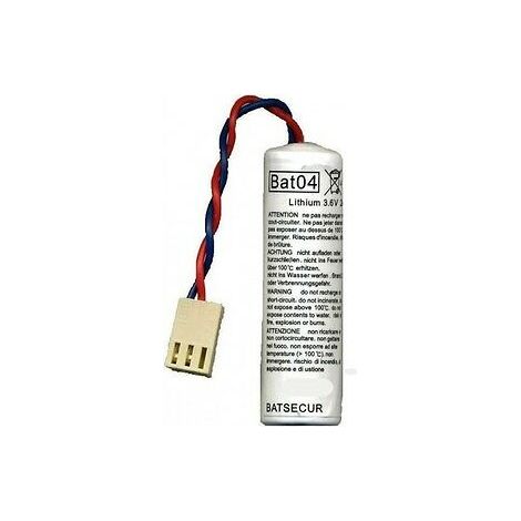 Batsecur batteria litio 3,6V 2,7Ah compatibile antifurto Logisty batli04 - BAT04