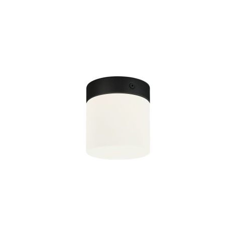 Plafonnier Nowodvorski Cayo noir verre IP44 G9 40W