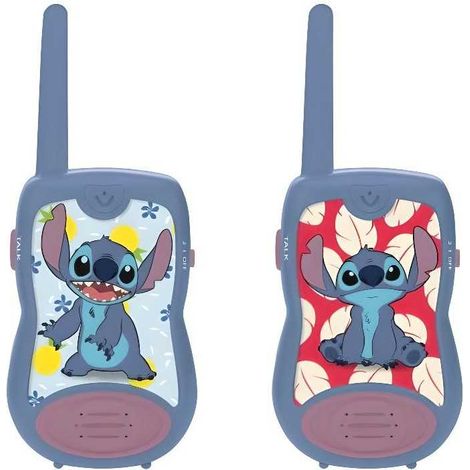 Disney Stitch Walkie Talkies - LEXIBOOK - 200m Range - Blue (1/3)