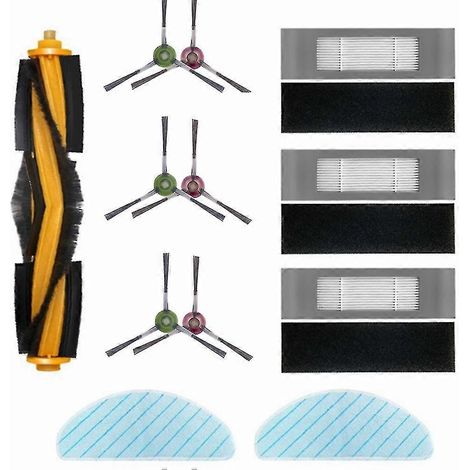 12-teiliges Set für Ecovacs T9, T9max, T9power und T10 Saugroboter (1/5)