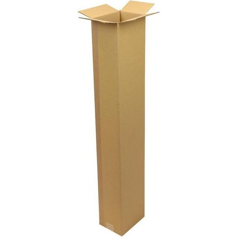 Faltkarton 1-wellig Höhenrillung Maße 200x150x1100mm B0 Qualtität 1.20 B braun braun (1/2)