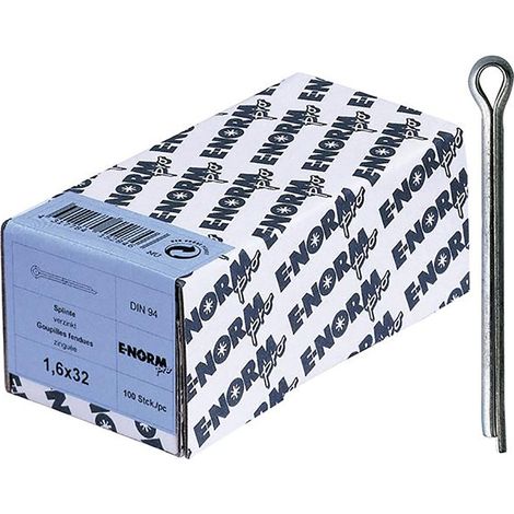 E-NORMpro DIN 94 ST galZn 2,5x32 HP