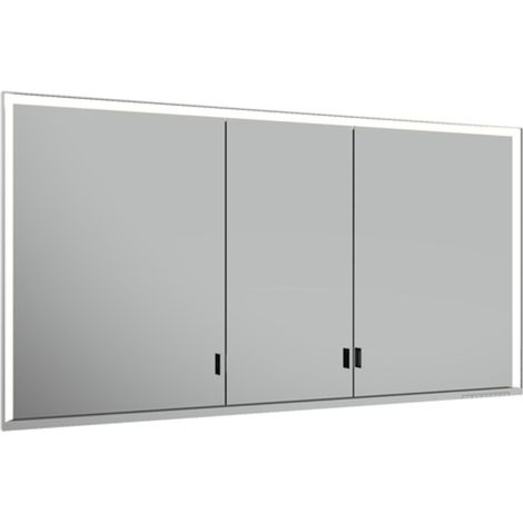 KEUCO Royal Lumos armario con espejo de pared 3 puertas, puerta
