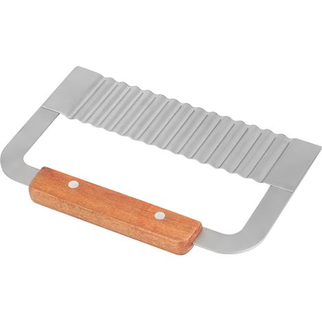Couteau Multifonction Inox pour Légumes, Trancheuse à Frites Ondulées (1/5)