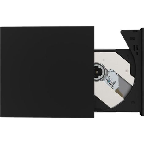 Bardusch-Lecteur DVD externe USB Type-C, petit lecteur optique ABS pour PC portable, bureau, Linux (1/4)