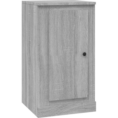 Maison Exclusive - Aparador de madera contrachapada gris Sonoma 3