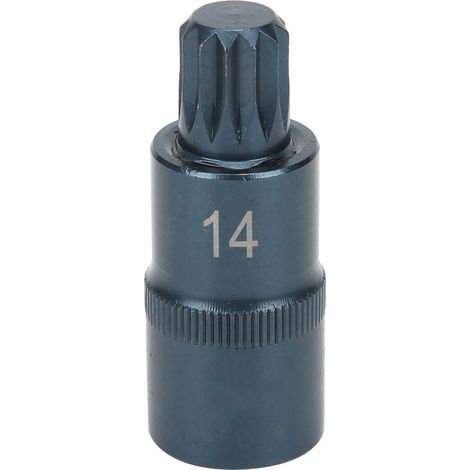 Embout de tournevis à 12 pans, douille carrée de 1/2 pouce, outil de quincaillerie en acier allié pour clé électrique (1/5)