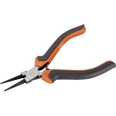 MINI PINCE BEC ROND ALYCO ORANGE 120MM