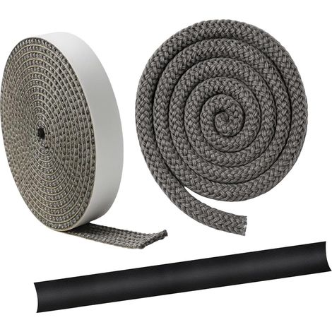 Cordon D'étanchéité pour Cheminée, Corde Polyvalente Poêle à Bois Installation Facile Joint (1/5)