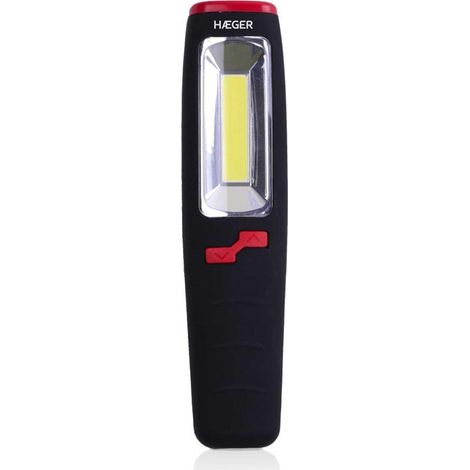 Lampada portatile Haeger FL-LED.003A nera 21 cm 3W