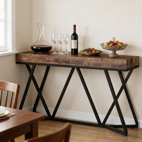 Meuble TV style maison de ferme, table basse, console, table d'entrée, table murale (1/5)