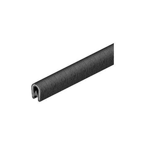 OBO Bettermann Bande de protection des bords pour tôles polychlorure de vinyle noir, 6072895 (1/2)