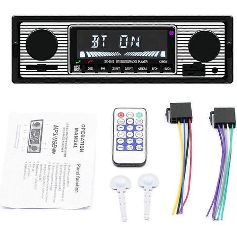 Stereo-Autoradios mit Digital-Audio-Musikwiedergabe, MP3-Player, 12-V-Freisprecheinrichtung und Multimedia-Funktionen