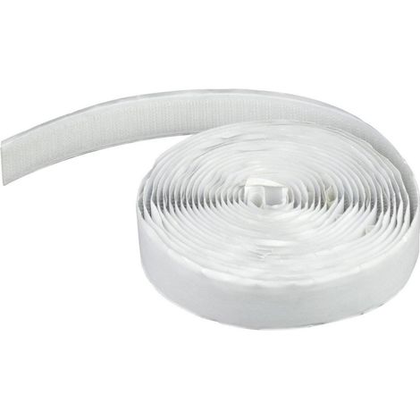 Klettband Haken 6,3m x 20mm selbstklebend für Fliegengitter & Klimaanlagen (1/4)