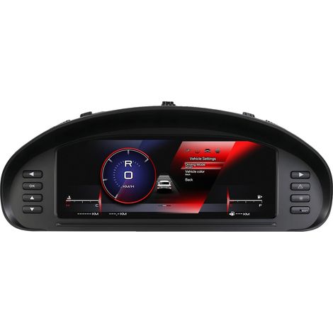 Tableau de bord numérique de voiture, écran LCD, compatibilité Peugeot, YBPG40701