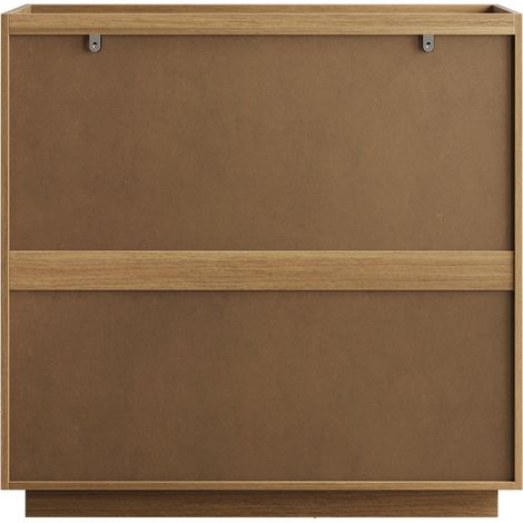 CHICFURN Cómoda de 3 cajones 80x48x78 cm MDF y aglomerado color roble para dormitorio (1/5)