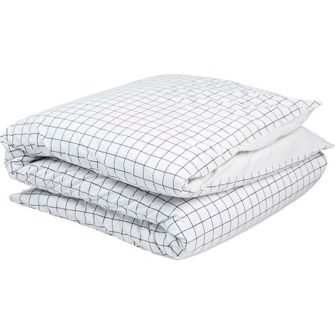 Housse de Couette en Percales de Coton Biologique 220 Fils/cm² Douce et Résistante - PANGIVO