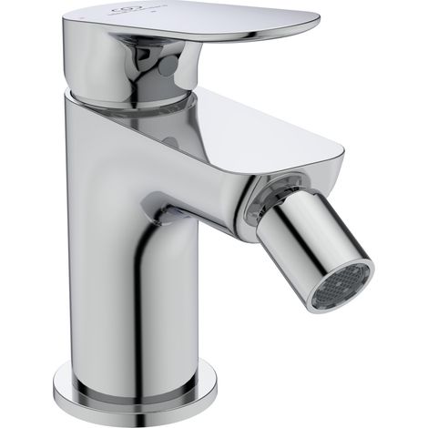 Ideal Standard Alero Mitigeur de bidet, hauteur du bec 95 mm, douchette de bidet à économie d'eau avec bonde, facile à nettoyer – Chrome (48 x 123,5 x 126 mm) (1/4)