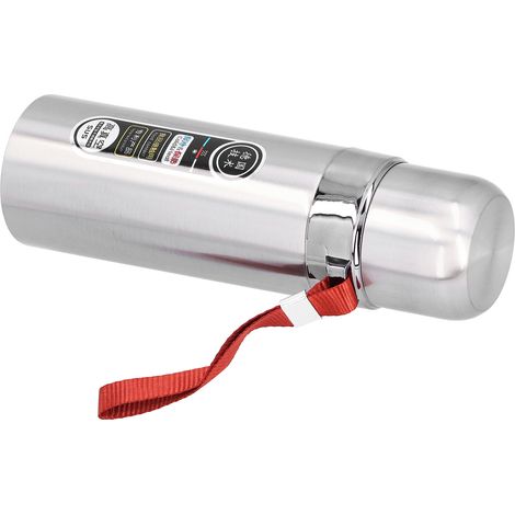 Gourde isotherme en acier inoxydable double vide 500ml, tasse à café bouteille sport voyage grande capacité, portable 2010 (1/5)