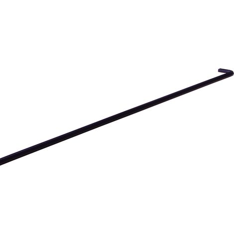 Asta inferiore a paletta per spagnolette 47 cm.