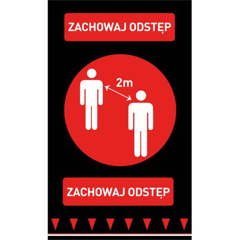 Tapis de maintien de distance - Finedine