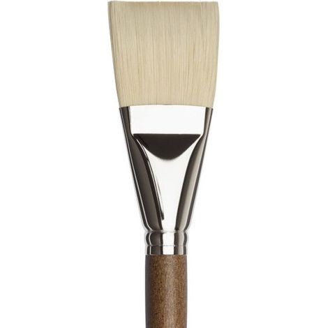 Pinceau peinture à l'huile plat Winsor et Newton n°20 (1/2)