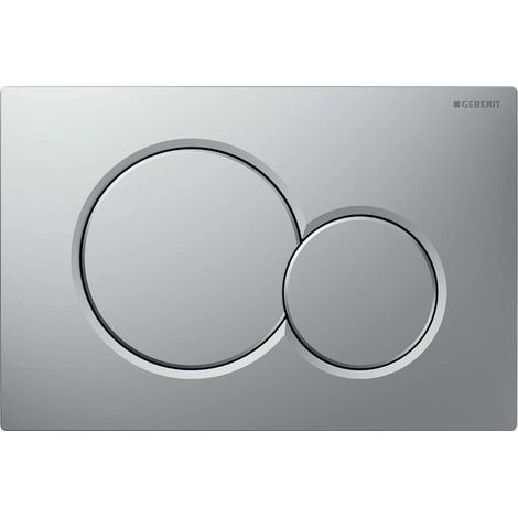 Geberit Sigma01 Betätigungsplatte für 2-Mengen-Spülung, rund,