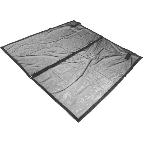 Moustiquaire pour coffre de voiture, filet en nylon respirant, protection UV et confidentialité, idéale pour camping et voyages, espacement des barres 110‑115cm. (1/5)