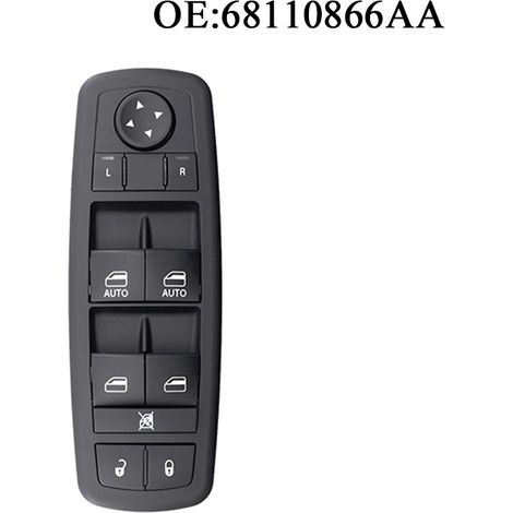 68110866AA: Elektrischer Fensterheberschalter vorne links (Fahrerseite) für Dodge Ram/Chery.
