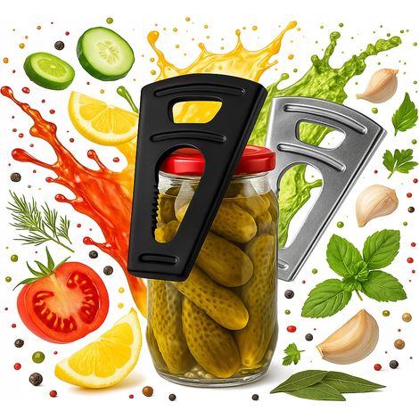 APRIBOTTIGLIE E BARATTOLI IN METALLO 3 IN 1 APRIBOTTIGLIE DA CUCINA PER TAPPO (1/5)
