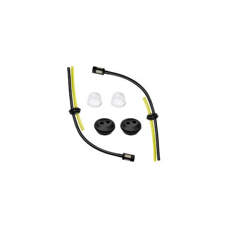 Kit de 6 durites essence et filtres à carburant – Pour moteurs 2 et 4 temps – Tuyaux 3mm et 5.5mm – Longueur 24cm et 14cm