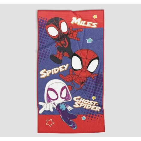 Spidey and Friends Strandtuch – 70x140 cm, 100% Polyester für den perfekten Strandtag