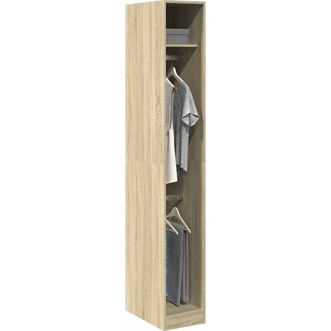 Kleiderschrank Sonoma-Eiche 30x50x200 cm Holzwerkstoff
