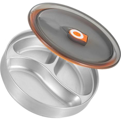 Sac à lunch en acier inoxydable, idéal pour organiser ses repas au travail, à l'école, en pique-nique ou en voyage.-AquaForge (1/4)