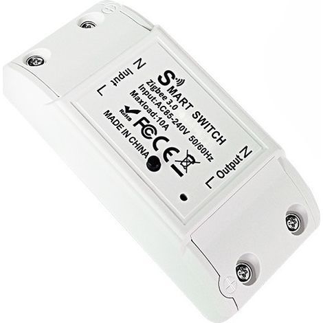 Interrupteur Connecté ZigBee, 10A Interrupteur Intelligent , Protection Auxiliaire Contre la Surchauffe, Commande Vocale (1/5)
