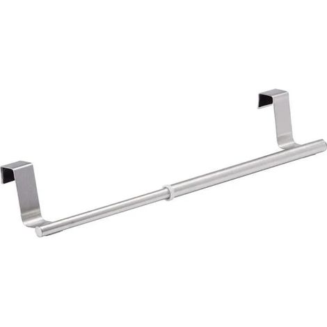 Toallero de cocina extensible - Blanco - Toallero - Acero inoxidable