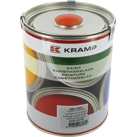 Pintura naranja de se帽alizaci贸n RAL 2009 1 L UNIVERSAL 200908KR (1/3)